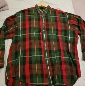 Men's long sleeve flannel